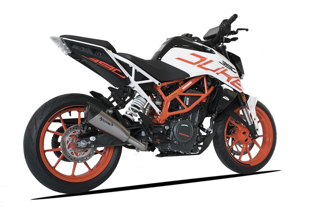 HPCorse - EvoXtreme 260mm Muffler for KTM Duke 390 - 2017 to 2020