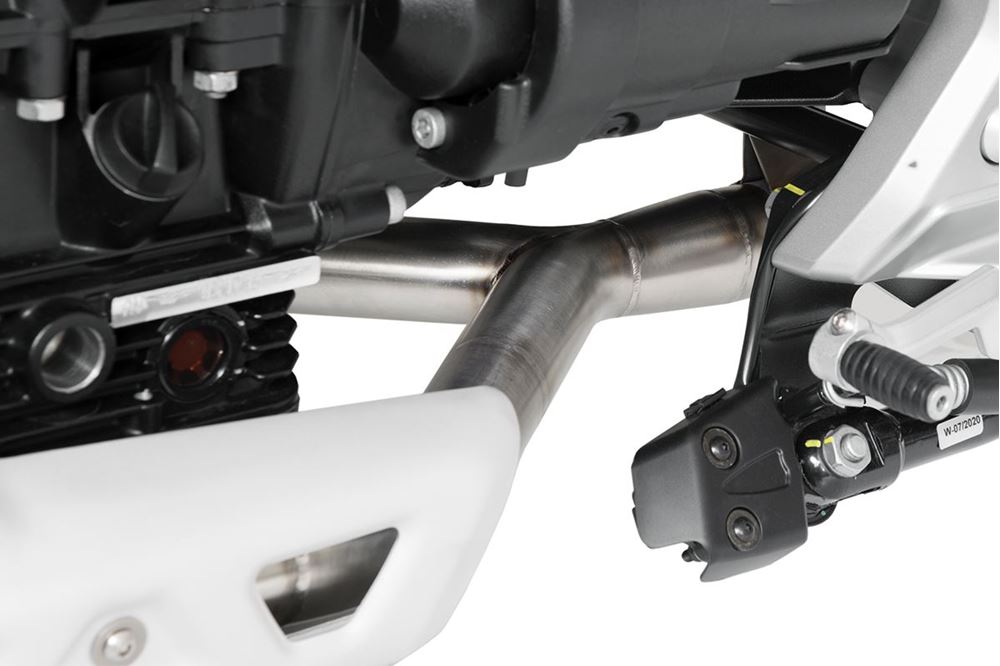 HPCorse - De-Catalysed 2 into 1 Link Pipe for Moto Guzzi V85TT <2021