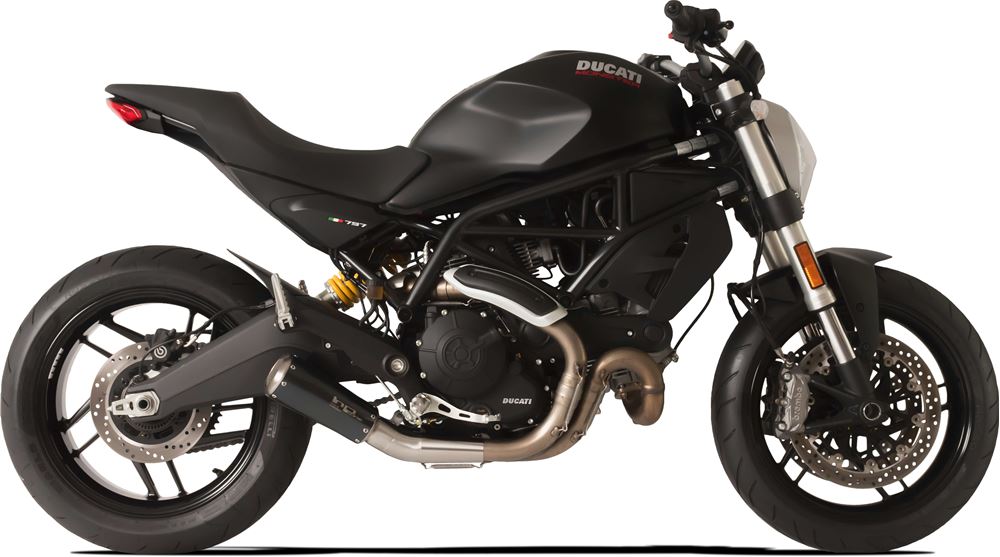 HPCorse - GP-07 Muffler for Ducati Monster 797 - Race Use Only