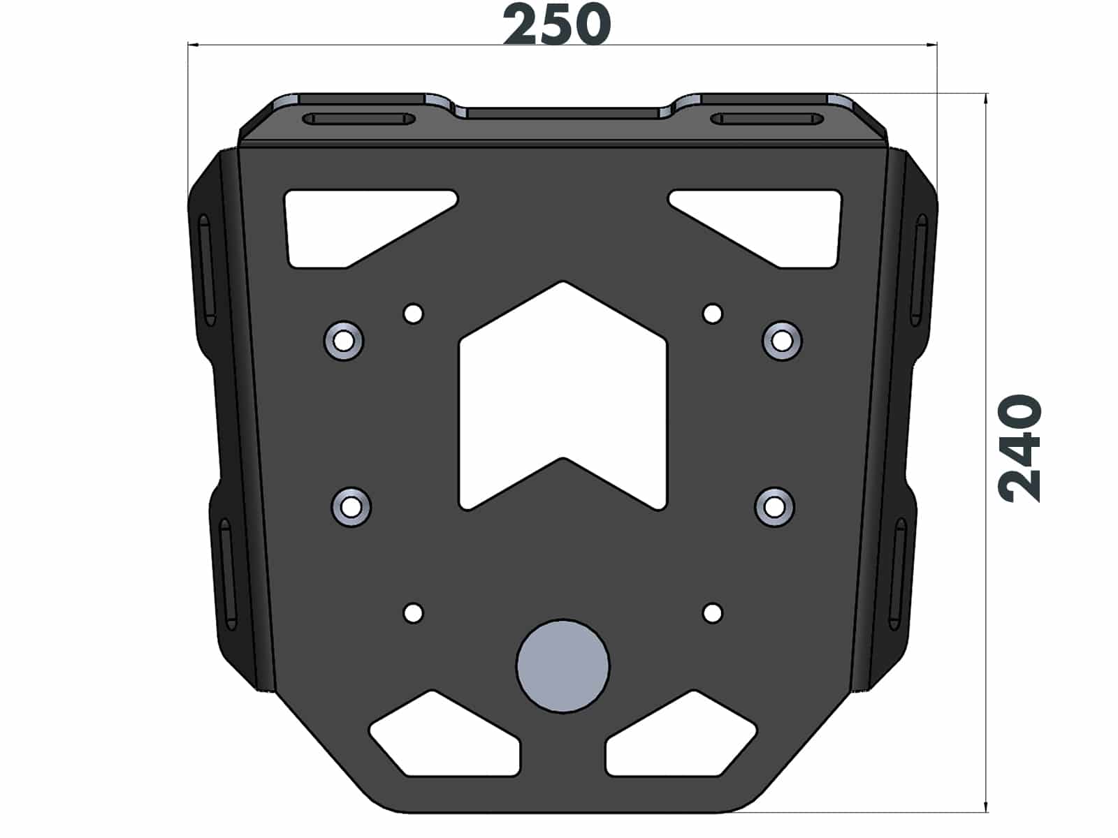 Hepco & Becker - Minirack Soft Luggage Rear Rack For Aprilia Tuareg 660 (2022+)