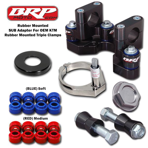 BRP - Rubber Mounted Kit Sub Mount 2016-2018 Husqvarna TC 125 & FC 250/350/450 (901616-26-FCTC)
