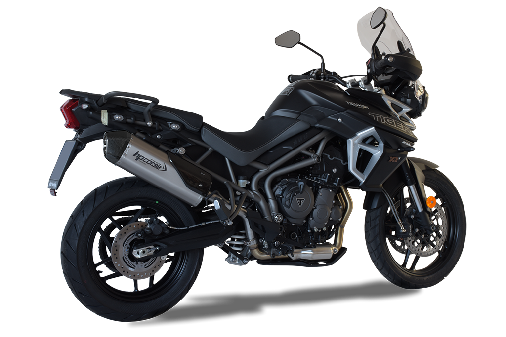 HPCorse - SPS-Carbon Exhaust for Triumph Tiger 800 XR/XRX/XCX XRT/XCA XRX-LRH XXC-LRH