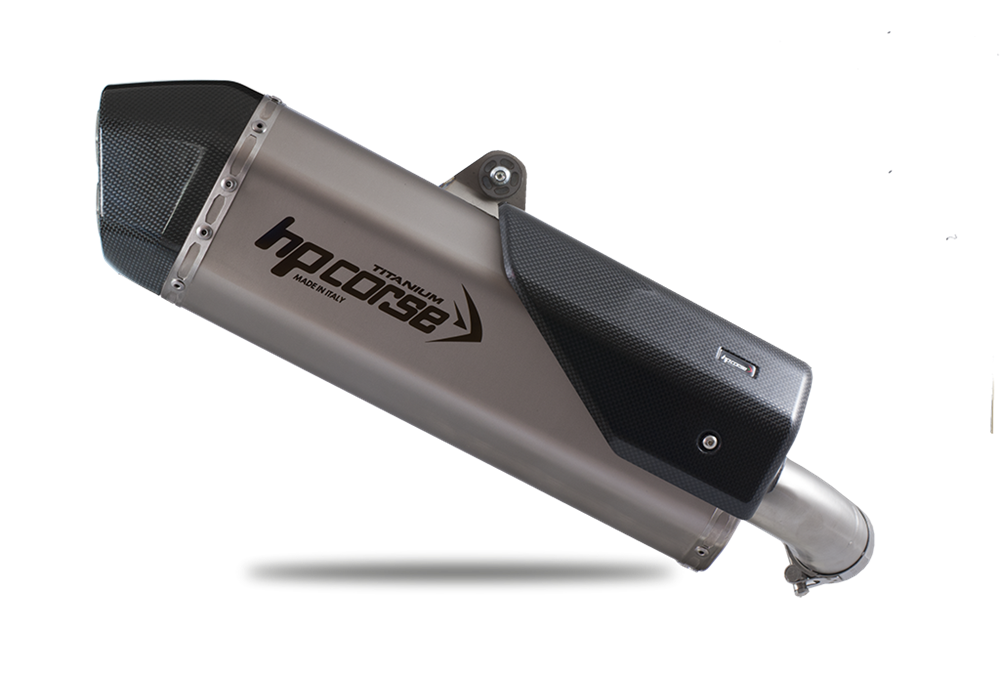 HPCorse - SPS-Carbon Exhaust for Suzuki V-Strom 1000 2017-UP
