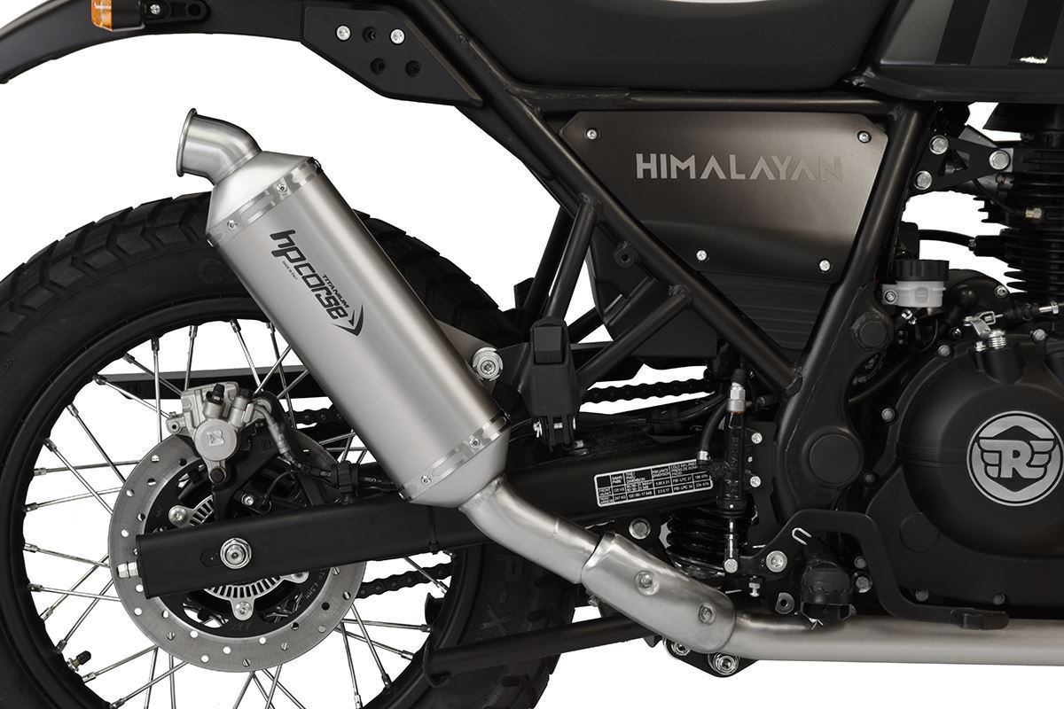 HPCorse - SP-1 Short Exhaust for Royal Enfield Hymalayan 2021-2023