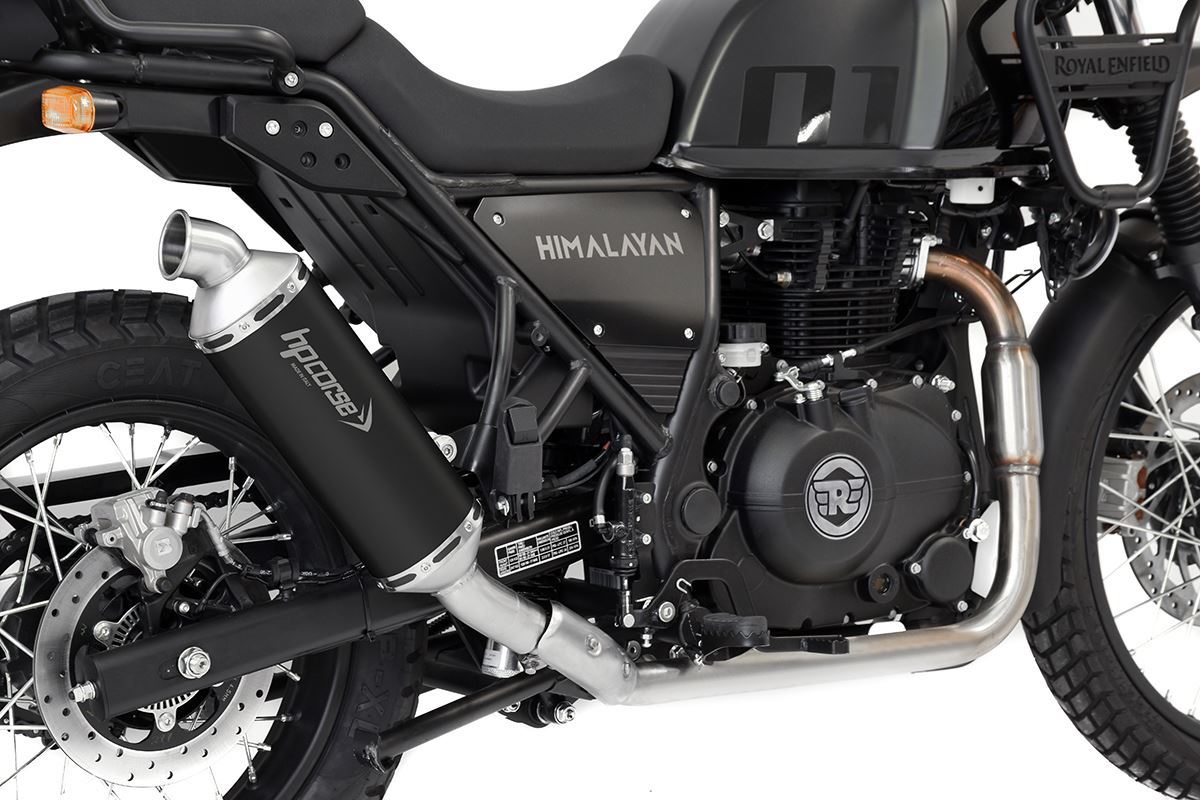 HPCorse - SP-1 Short Exhaust for Royal Enfield Hymalayan 2021-2023