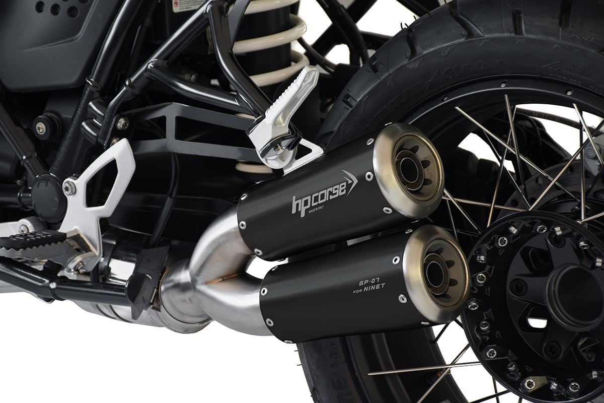 HPCorse - 1 into 2 GP07 Exhaust for BMW R Nine T 2021-Up
