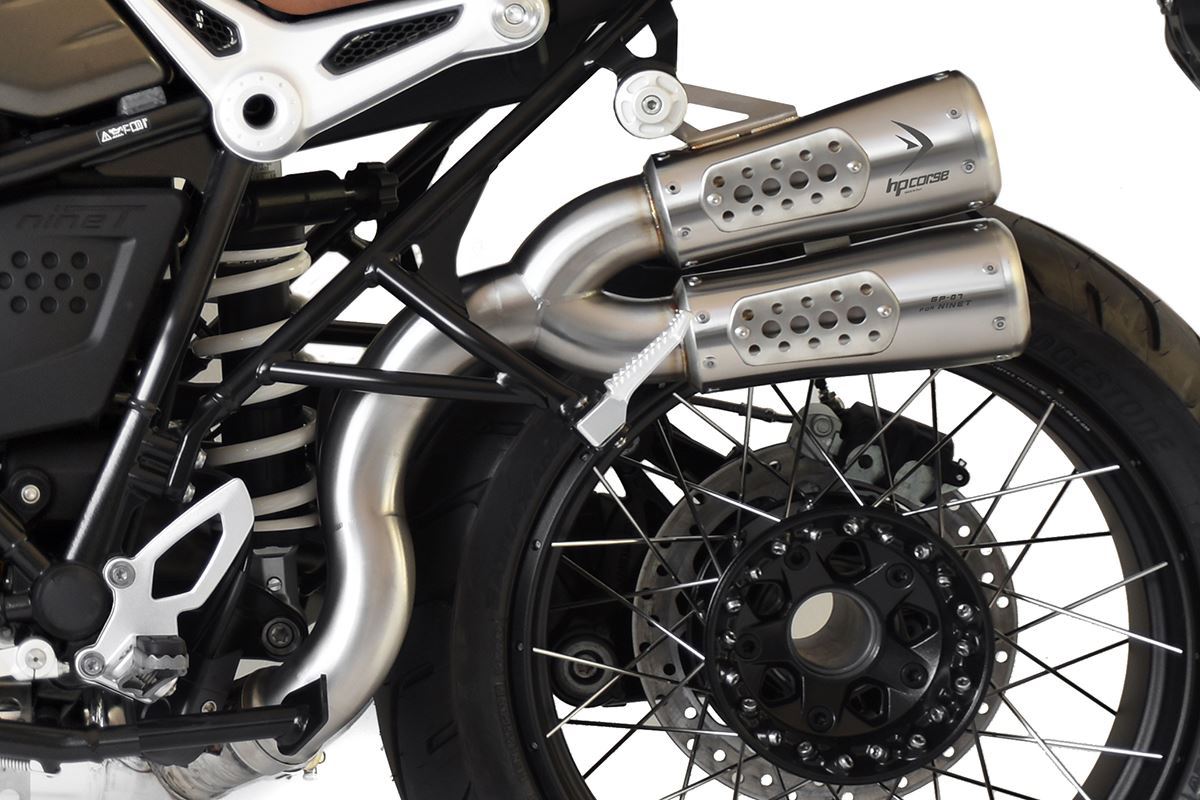 HPCorse - 1 into 2 GP-07 Exhaust for BMW R Nine T 2021-Up