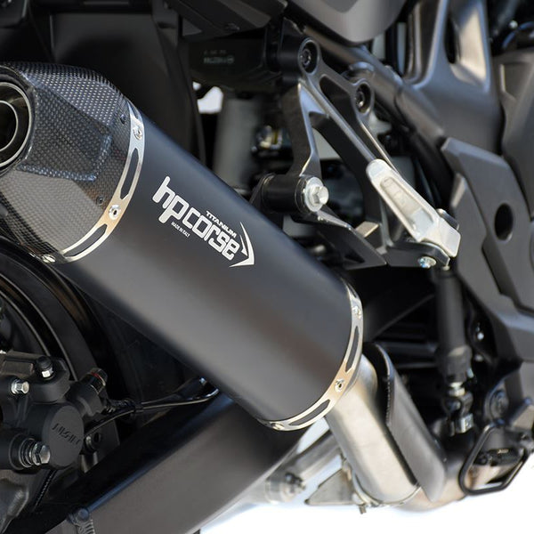 HPCorse - SP-1 Carbon Short Exhaust for Honda XL750 Translp