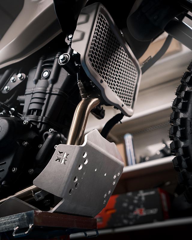 HPCorse - Front Header Decatalyzer for Royal Enfield Himalayan 450 2025