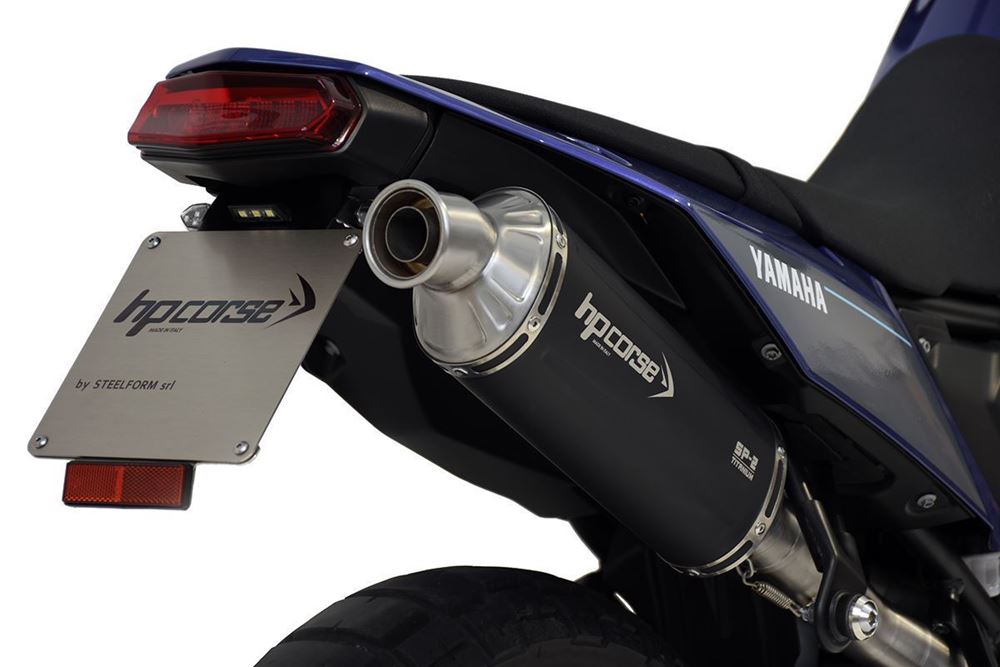 HPCorse - SP-2 300 Short High Mounted Muffler for Yamaha Tenere 700