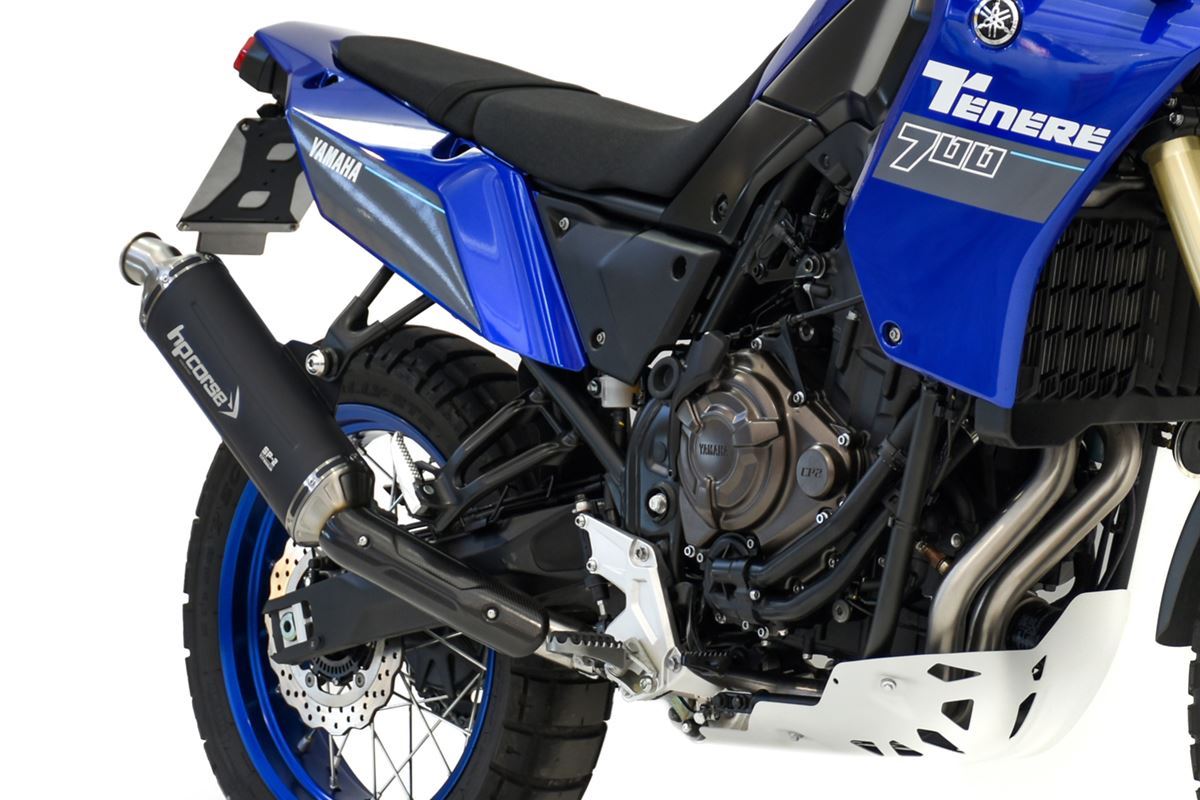 HPCorse - SP-2 350 Low Mounted Muffler for Yamaha Tenere 700