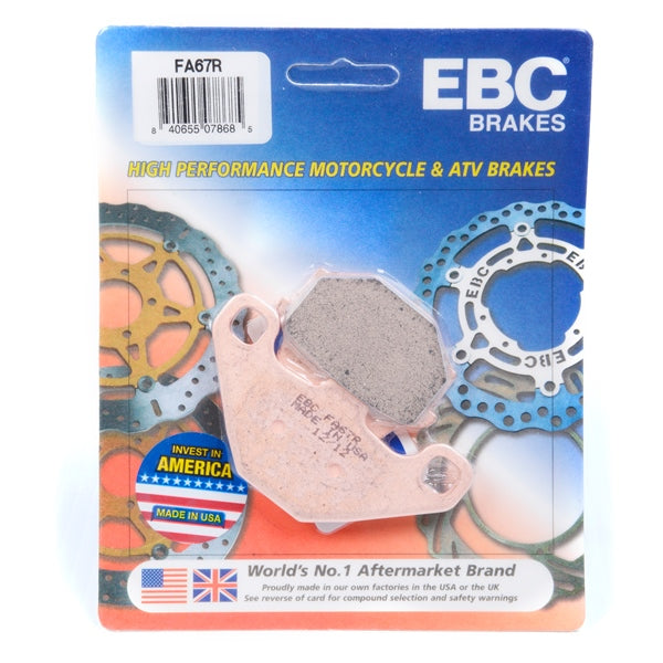 EBC-FA67R EBC BRAKE PAD FT/RR FA67R 840655078685