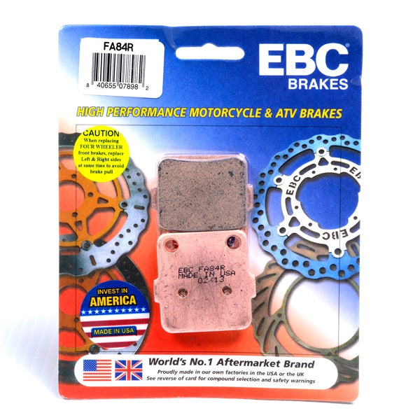 EBC-FA84R EBC BRAKE PAD FT/RR FA84R 840655078982