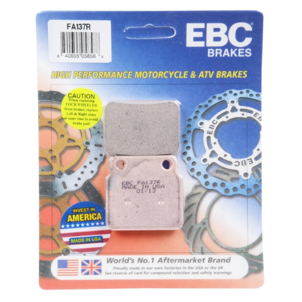 EBC-FA137R EBC BRAKE PAD FA137R 840655058588
