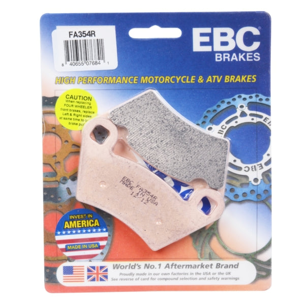 EBC-FA354R EBC BRAKE PAD FA354R 840655076841