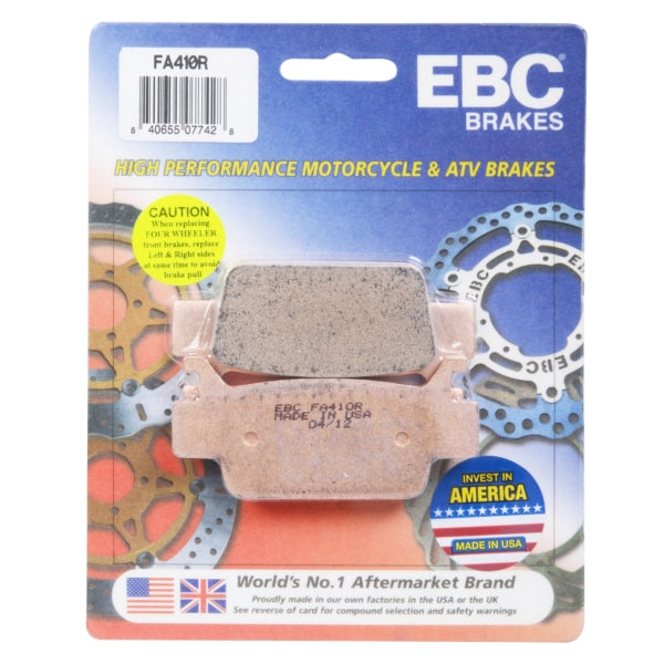 EBC-FA410R EBC BRAKE PAD FA410R 840655077428