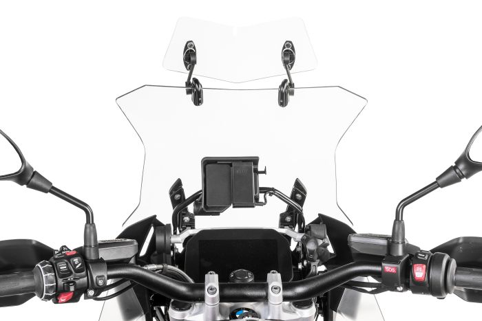 ツアラテック ウインドスクリーンスポイラーEvo（クリア） Touratech - Windshield Spoiler Clear Evo - Universal