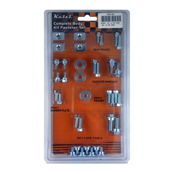 Keiti-PLASTIC FASTENER KIT KHO-07 4714086072597