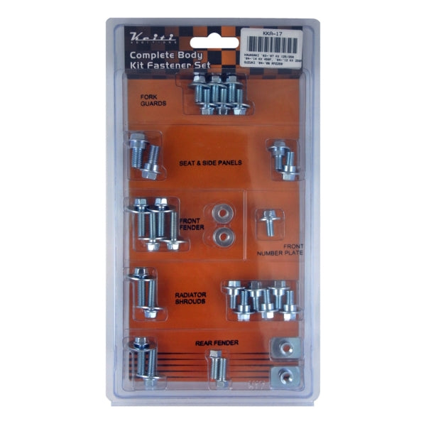 Keiti-PLASTIC FASTENER KIT KKA-17 4714086072634