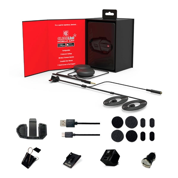 Uclear-HELMET AUDIO HDX-V SINGLE KIT UCLEAR 180512 8885007334226