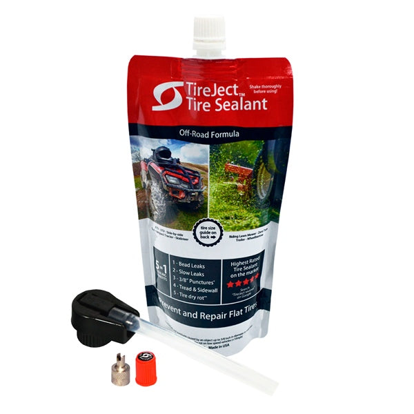 TireJect-TIRE SEALANT KIT W/FLIP CAP 10OZ 767408998505 759195977405