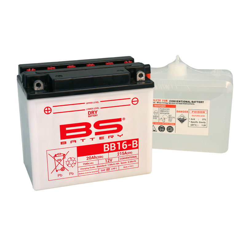 BS Battery - BS DRY - BB16-B (YB16-B)