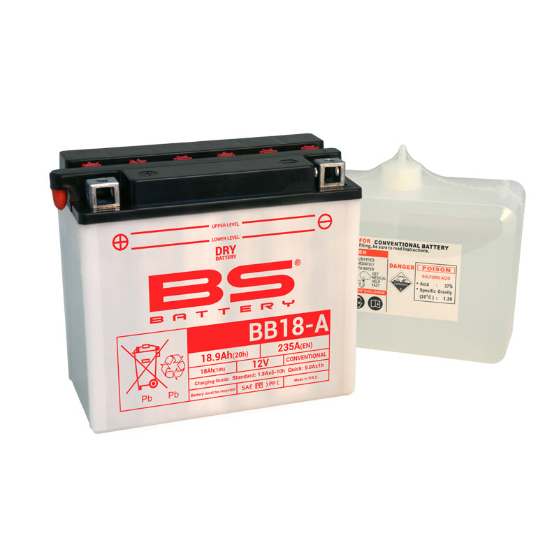 BS Battery - BS DRY - BB18-A (YB18-A)