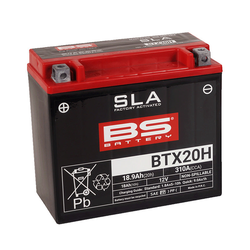 BS Battery - BS SLA - BTX20H (FA) (YTX20H)