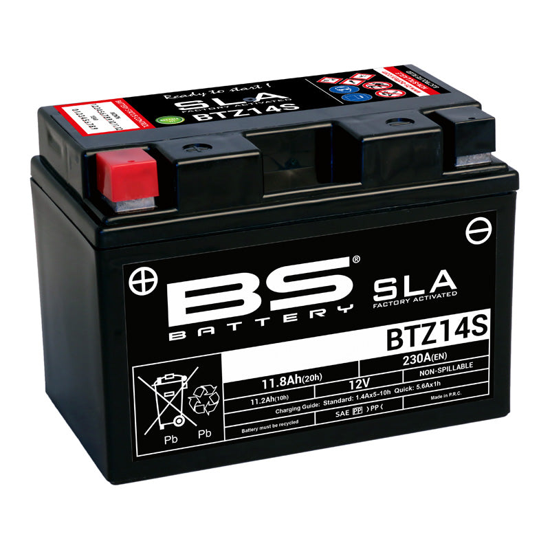 BS Battery - BS SLA - BTZ14S (FA) (YTZ14S)