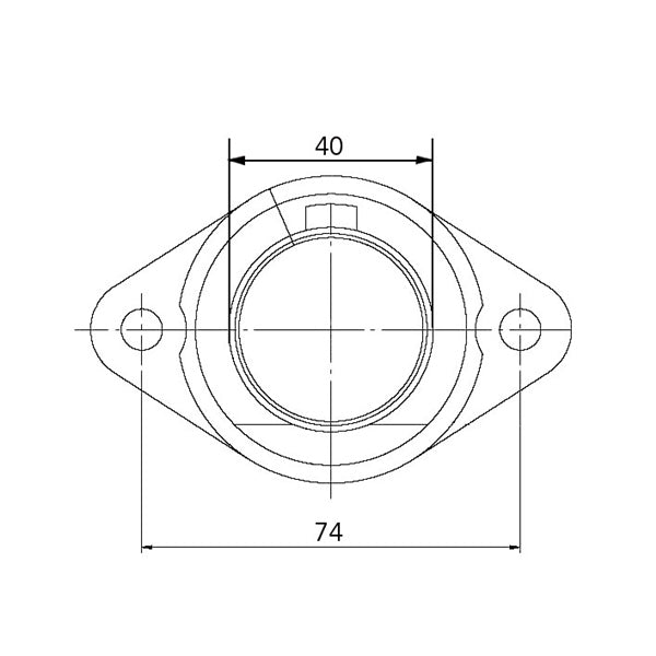 Kimpex-CARBURETOR FLANGE BRP 07-100-13 