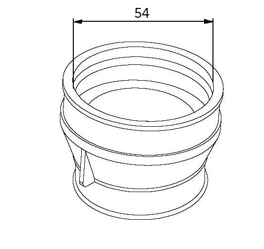Kimpex-CARBURETOR FLANGE BRP 570-048-100 