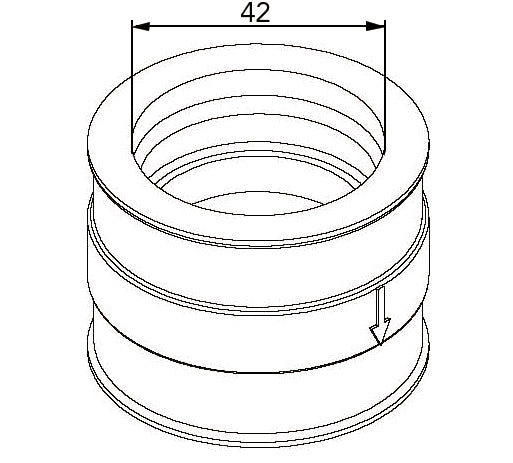 Kimpex-CARBURETOR FLANGE BRP 420-867-481 