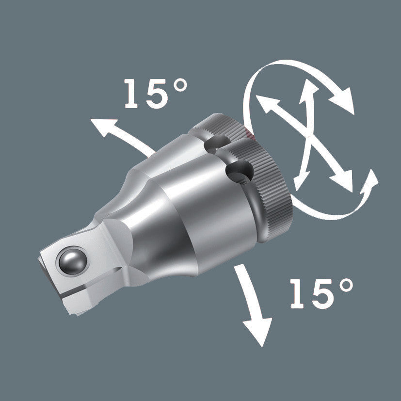 Wera Tools - 8794 A Zyklop wobble extension, 1/4"