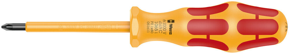 Wera Tools - 1065 i PZ VDE-insulated Kraftform Phillips-head screwdriver