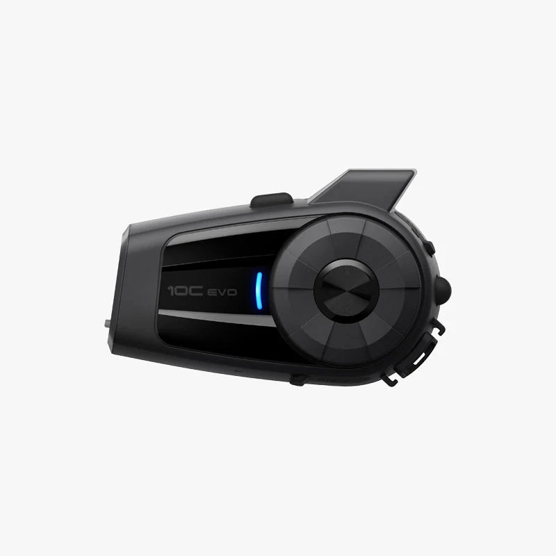 Sena - 10C EVO Motorcycle Bluetooth Camera & Communication System with HD Speakers