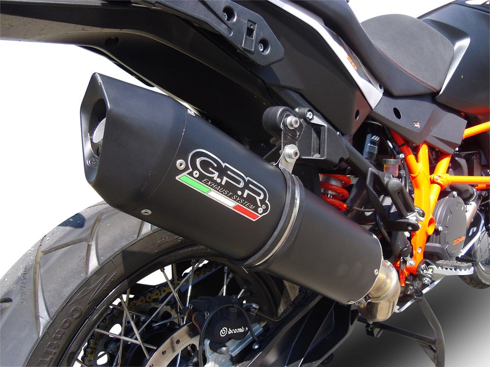 GPR-Exhaust---Furore-Nero-RACING-Slip-on-for-LC-8-Adventure-1050-from-2015-to-2016-Link-Pipe