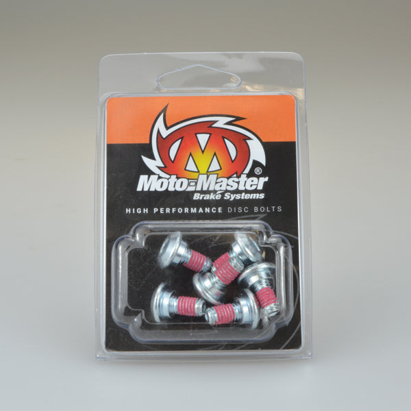 Moto-Master - M6x13mm Rotor Bolts (Flat Counterbore Inner Hex)