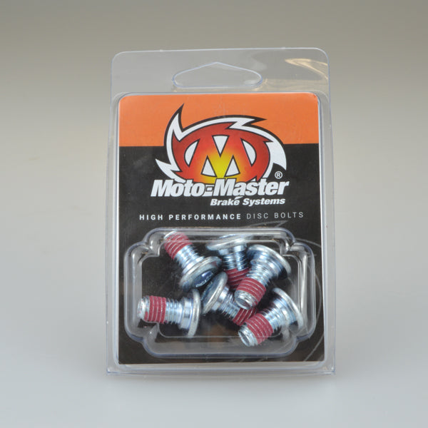 Moto-Master - M8x15mm Rotor Bolts (Flat Counterbore Inner Hex)