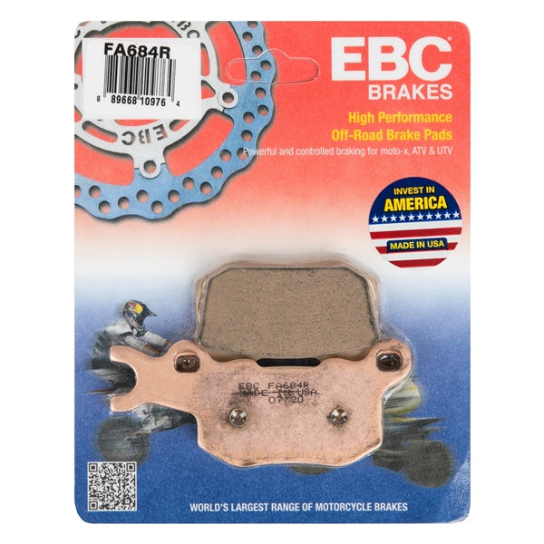 EBC-FA684R EBC BRAKE PAD FA684R 889668109764