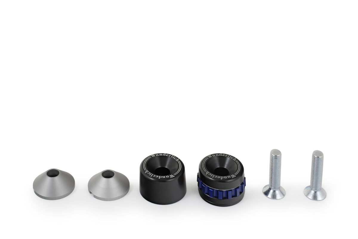 Allows individual adjustment of the throttle grip’s rotational resistance &