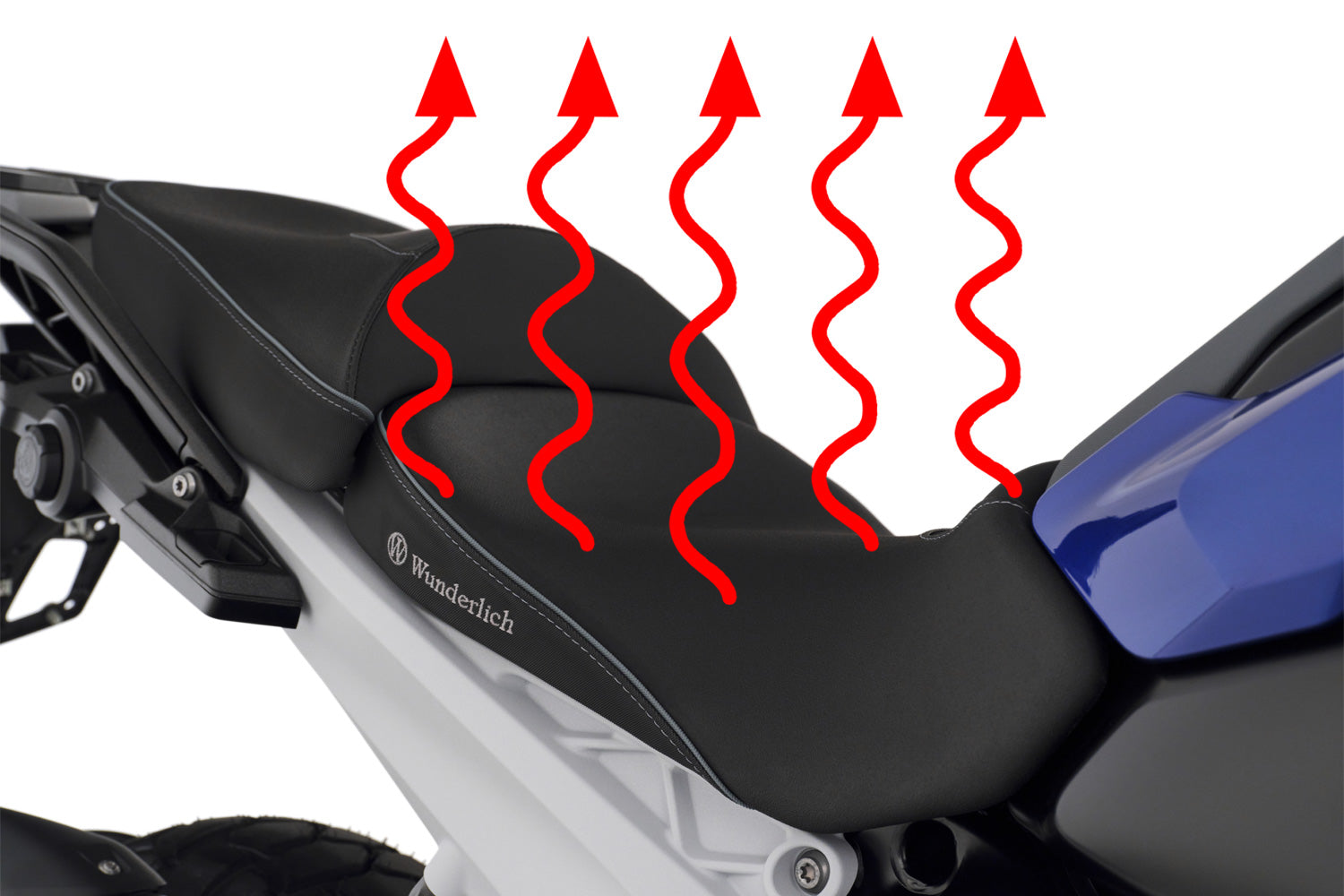 Wunderlich AKTIVKOMFORT rider seat - with seat heating Smart Plug & Play R 1300 GS-13111-002