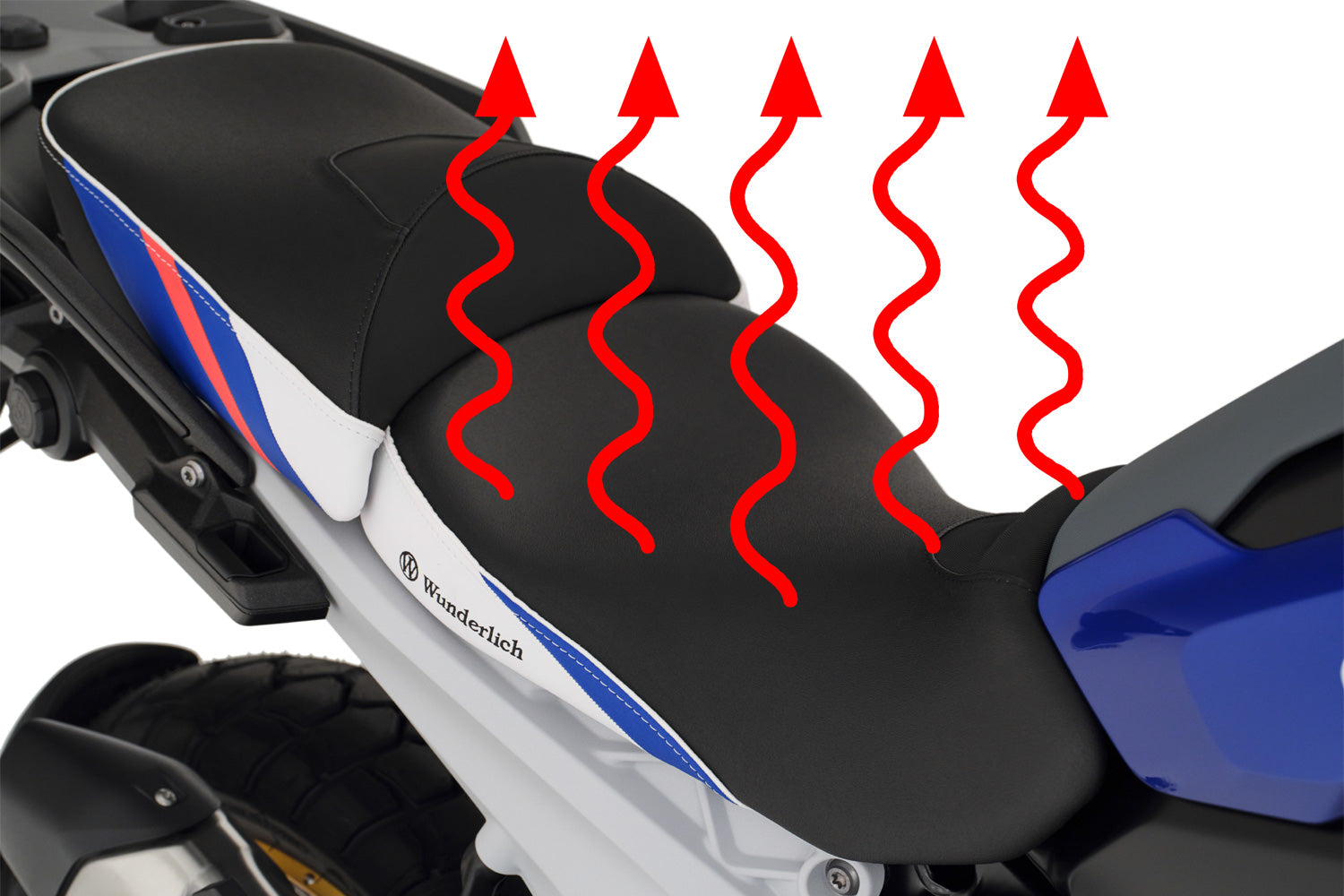 Tailored to the R 1300 GS Trophy with blue and white - complete your BMW ✔ Premium components ✔ Integrated design ➜ Order now