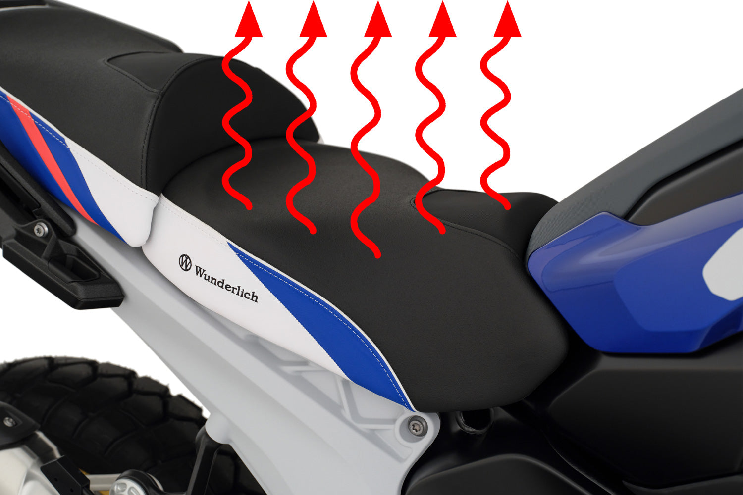 Tailored to the R 1300 GS Trophy with blue and white - complete your BMW ✔ Premium components ✔ Integrated design ➜ Order now
