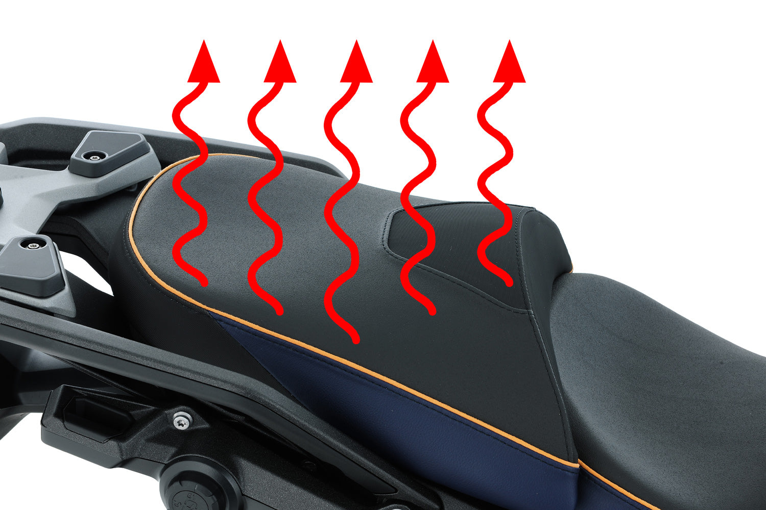 Wunderlich Passenger Seat AKTIVKOMFORT with Smart Plug & Play seat heating R 1300 GS-13114-005