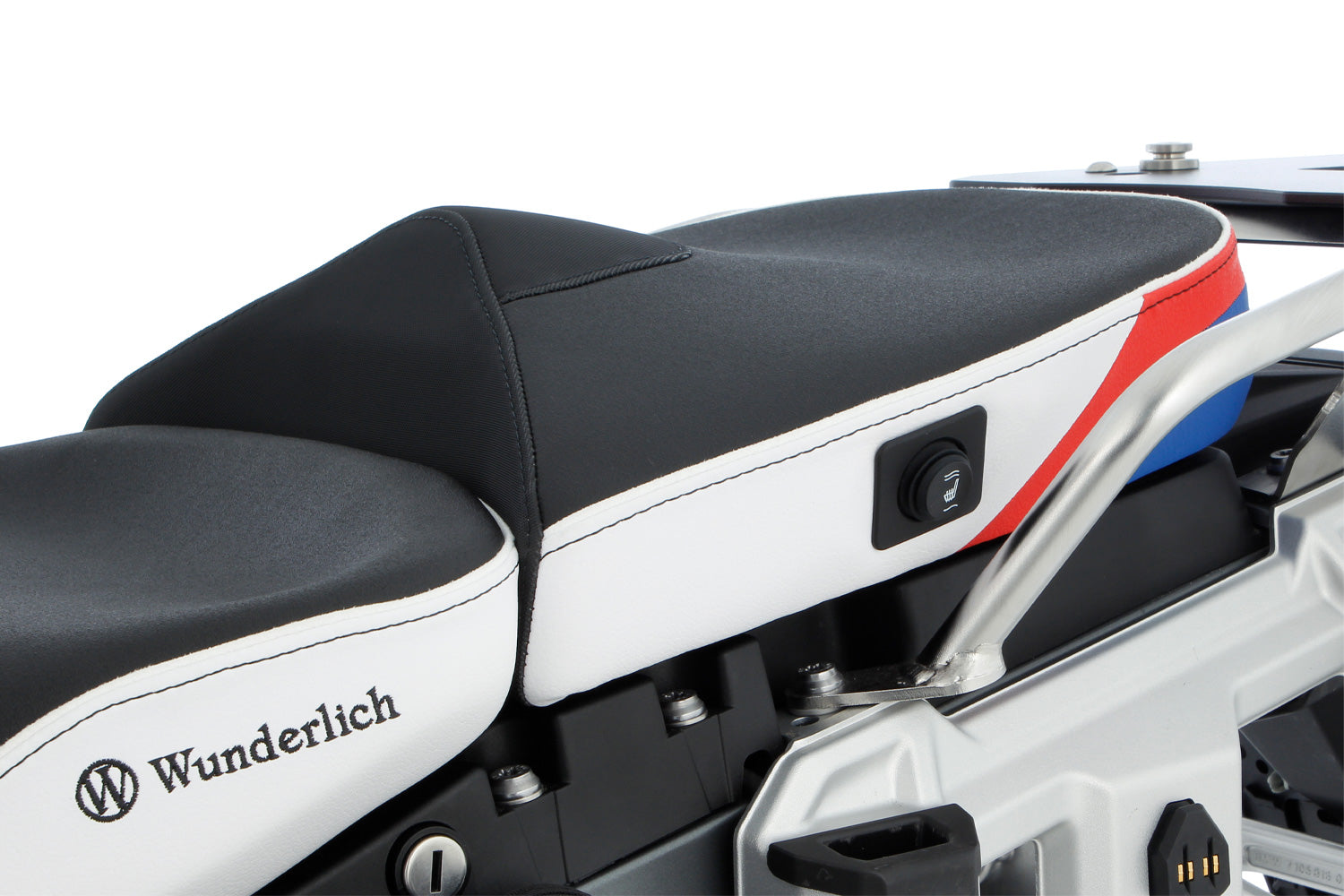 Wunderlich - Aktivkomfort Passenger Seat with Smart Plug & Play Seat Heating for R 1300 GS ADV