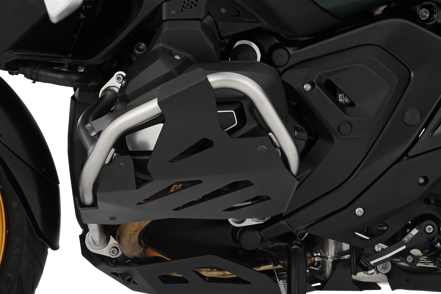 Wunderlich cylinder head protection for original engine protection bar R 1300 GS and GS Adventure - complete your BMW ✔ Premium components
