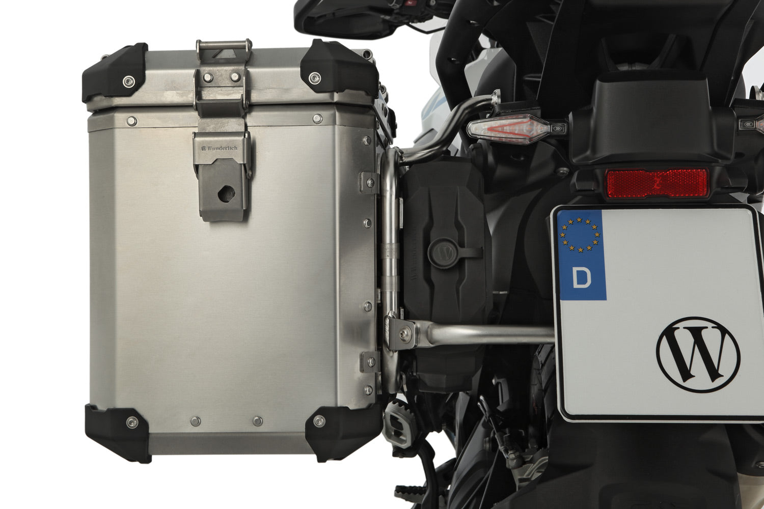 Wunderlich Toolbox with lock suitable for Wunderlich luggage rack - complete your BMW ✔ Premium components ✔ Integrated design ➜ Order now