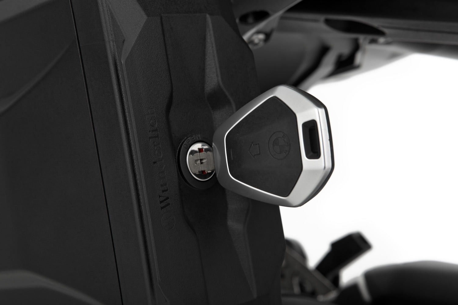 Wunderlich Toolbox with programmable lock suitable for Wunderlich luggage rack - complete your BMW ✔ Premium components ✔