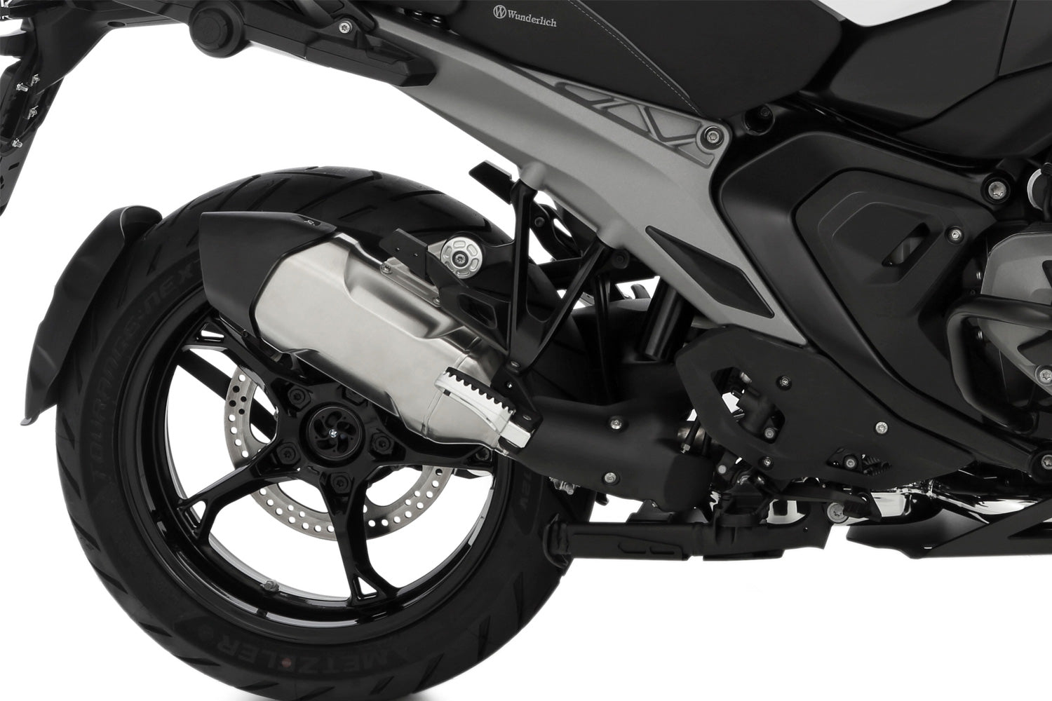 Wunderlich passenger footrest lowering kit R 1300 GS (Adventure) - complete your BMW ✔ Premium components ✔ Integrated design ➜ Order now