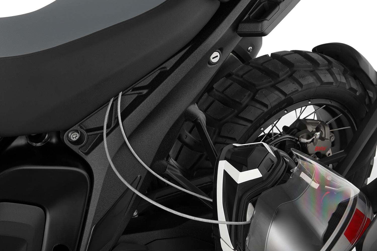 Wunderlich HELM-LOCK helmet anti-theft protection R 1300 - complete your BMW ✔ Premium components ✔ Integrated design ➜ Order now